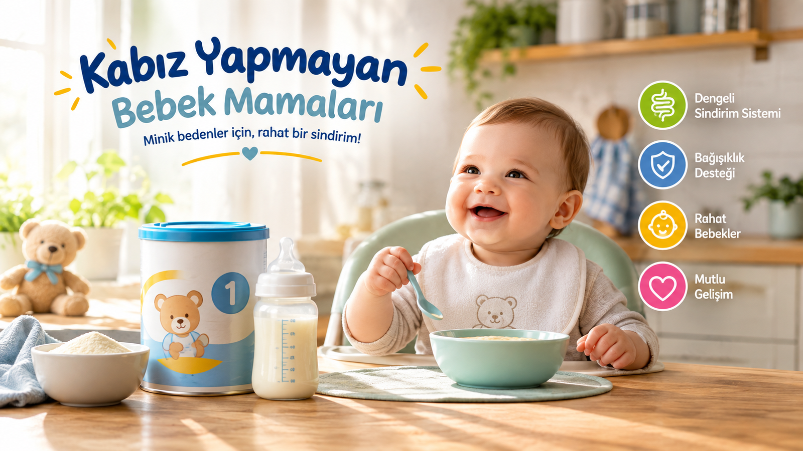 Kabız Yapmayan Bebek Mamaları